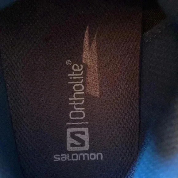 Salomon vibe gore Tex teal running shoes size 8 - Picture 8 of 9